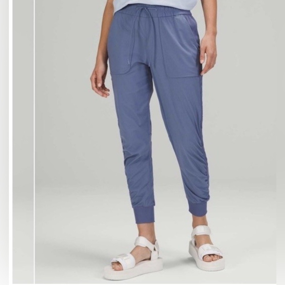 Lululemon Beyond the Studio Jogger Water Drop Blue High Rise Pants Size 4